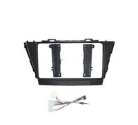Cornice per fascia radio Per Toyota Per Prius Per Plus V Per Alpha 2012-2020 9 Pollice Auto Telaio Fascia Adattatore Android Radio Cruscotto Montaggio Pannello Kit(SET LHD)