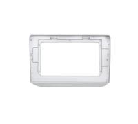 Cornice per fascia radio Telaio Autoradio Per Skoda Per Fabia 2007-2014(ARGENTO,9 pollici)