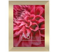 Cornice per foto Americanflat A5 in oro - Legno ingegnerizzato con Shatter R