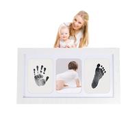 Cornice per foto con impronta di bambino, kit per impronte di mani e impronte di bambini - Kit ornamento ricordo con impronta di mano,Cornice per ricordi del neonato, cornici per la cameretta dei bamb