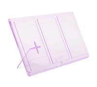 Cornice per Foto, Cornice per Foto Trasparente Stereoscopica Colorata a 3 Scomparti, Piccola Cartolina da Tavolo per Decorazioni da scrivania. (Stile 3)