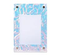 Cornice per Foto da 3 Pollici, Cornice Universale per Poster da Parete, Cornice Magnetica in Acrilico Trasparente, Display Verticale o Orizzontale (Colore abbagliante (motivo