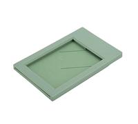 Cornice per Foto da 9 X 6 Cm, Cornice per Foto da Tavolo Classica Rettangolare in Plastica Display Immagini 5,4 X 8,6 Cm per Mini Serie, Come per Mini8, 9, 7S,(Avocado