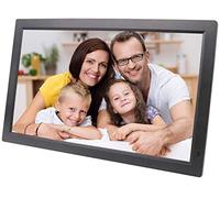 Cornice per foto digitale, cornice per foto digitale 1366x768 Display IPS completo ad alta risoluzione Cornici per foto digitali da 18,5 pollici Festival dell'orologio Il miglior regalo per il tuo N