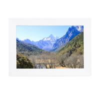 Cornice per Foto Digitale da 10,1 Pollici, Cornice per Foto Digitale Touch Screen IPS Wireless Fidelity per Camera da Letto (Spina europea)