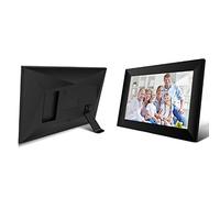 Cornice per foto digitale da 10 pollici, cornice digitale intelligente WiFi più recente, touchscreen IPS, memoria integrata da 16 GB, rotazione automatica (Black 8 Inch)