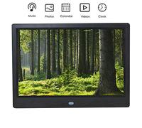 Cornice per foto digitale da 10 pollici, lettore multimediale pubblicitario con schermo LED 1024X600 ad alta definizione, supporto per calendario, allarme e funzione di interruttore del timer