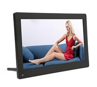 Cornice per Foto Digitale da 13,3 Pollici, Telecomando con Musica di Sottofondo H133IPS Cornice per Foto Digitale Intelligente Luminosità Regolabile per Soggiorno per Azienda