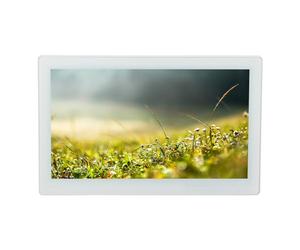 Cornice per Foto Digitale da 15,2 Pollici, Cornice per Foto Digitale WiFi Touch Screen IPS da 15,2n, Album Fotografico Elettronico Intelligente, Macchina Pubblicitaria con (Spina