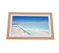 Cornice per Foto Digitale da 15,6 Pollici Schermo Tattile con Prestazioni Stabili Cornice per Foto Digitale Sensore di Movimento Diviso Codice Slim Feel per Desktop (Spina UE)