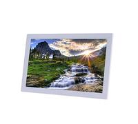 Cornice per foto digitale da 18,5 pollici Supporto ad alta risoluzione 1366 * 768 Riproduzione video ad alta definizione 1080P Cornice per foto digitale a due colori in bianco e nero Cornice per foto