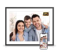 Cornice per foto digitale da 32 GB, cornice digitale elettronica, con display IPS touch IPS, rotazione automatica, facile da condividere tramite app e-mail, mamma