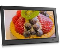 Cornice per foto digitale di grandi dimensioni da 22 pollici, schermo Full HD 1920 * 1080 IPS, supporto disco U per scheda SD da 32 GB, può essere montata a parete, sensore di movimento, ner