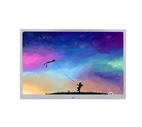 Cornice per foto digitale in lega di alluminio da 17 pollici, lettore di pubblicità video, struttura in metallo, con porta HDMI, funzionamento con telecomando Regalo decorativo