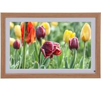 Cornice per foto digitale touch screen, cornice per foto digitale da 15,6 pollici con prestazioni stabili