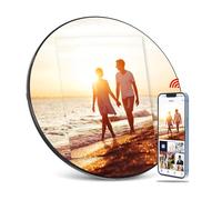 Cornice per foto digitale WiFi, display touch IPS HD, archiviazione da 16 GB, presentazione, montaggio a parete, rotazione automatica, condivisione di foto e video attraverso la