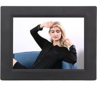 Cornice per foto digitale WiFi, supporta più lingue Schermo IPS da 8,7 pollici Cornice digitale touch con rotazione automatica Formato video MP4 multifunzione per ufficio