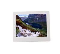 Cornice per foto digitali con schermo IPS ultrasottile ad alta definizione da 8 pollici Schermo ad alta definizione 1024 * 768 Telecomando a infrarossi funzionamento timer interruttore Cornice digita