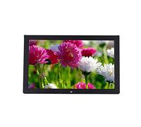 Cornice per foto digitali da 19 pollici in bianco e nero a due colori 1366 * 768 lettore video ad alta definizione il funzionamento del telecomando può essere acceso e spento regolarmente Cornice dig