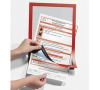 Cornice per Foto Magnetica Durable Duraframe Rosso NEW