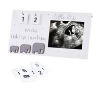 Cornice per Foto Sonogram,24 x 12.7 cm Cornice per Foto per la Prima Scansione del Bambino,Cornice per Ecografia,Bambino Sonogramma Cornice,Perfetto per annunci di bambini e genitori in attesa