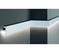 Cornice per illuminazione indiretta led a parete o soffitto - EL501 (2 metri)