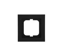 CORNICE PER INTERRUTTORE BUSCH-JAEGER 1721-281, Sistemi Busch-Jaeger, linea Busch-axcent, Nero