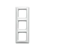 CORNICE PER INTERRUTTORE BUSCH-JAEGER 3 posti 1723 NSK-914, Bianco, 81x223x12 mm, 49.5 g, RoHS