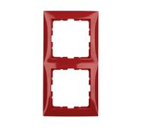 CORNICE PER INTERRUTTORE DOPPIA BERKEL Sistema S.1 Berker, Rosso