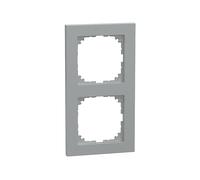 CORNICE PER INTERRUTTORE DOPPIA MERTEN & STORCK MEG4020-3660 - 154 mm x 83 mm x 12 mm, Peso 0,12 kg