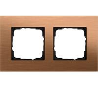 CORNICE PER INTERRUTTORE DOPPIO GIRO di copertura doppia Gira Esprit 021238 bronzo