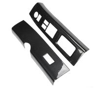 Cornice per interruttore Finestra Carbonio Nero 350Z Cornice | carbonio robusta, finitura nera opaca, guida a sinistra, per facile installazione, per stile racing