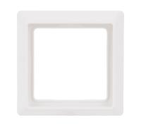 CORNICE PER INTERRUTTORE O PRESA BUSCH-JAEGER 2101-34, Dispositivi Busch-Jaeger compatibili, Bianco