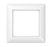CORNICE PER INTERRUTTORE O PRESA JUNG AS581BFWW - Dimensioni 80.5x80.5x10 mm