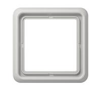CORNICE PER INTERRUTTORE O PRESA JUNG CD581LG - Dimensioni 81x81x10 mm, Peso 0.02 kg
