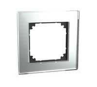 CORNICE PER INTERRUTTORE O PRESA MERTEN & STORCK 489160 - Dimensioni 85,8x85,8x10,1 mm, Peso 0,087 kg