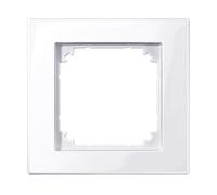 CORNICE PER INTERRUTTORE O PRESA MERTEN & STORCK M-PLAN 515125 - 85,8 mm Larghezza, 83,4 mm Altezza, 10,1 mm Profondità, Peso 0,12 kg