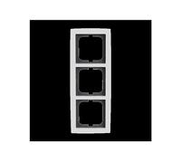 CORNICE PER INTERRUTTORE TRIPLA BUSCH-JAEGER cornice copertura a 3 moduli, Compatibile con dispositivi di commutazione e