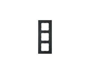 CORNICE PER INTERRUTTORI BERKEL cornice di copertura B.7, Dispositivi Berker serie B.7, Antracite, Nero opaco