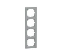 CORNICE PER INTERRUTTORI O PRESE ELETTRICHE 4 POSTI MERTEN & STORCK 4 MEG4040-3660, 83x297x12 mm, IP20, IK02