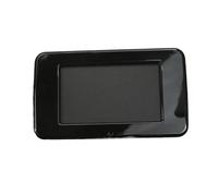 Cornice Per Lo Schermo Di Navigazione E Controllo Centrale Per Mercedes Per Benz W205 GLC X253 2015-2018 Rifiniture interne per auto(Black)