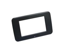 Cornice Per Lo Schermo Di Navigazione E Controllo Centrale Per Mercedes Per Benz W205 GLC X253 2015-2018 Rifiniture interne per auto(Carbon fiber Color)