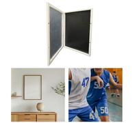 Cornice per Maglie Bacheca Espositiva Scatola Ombra Vetrina Protettiva in Legno