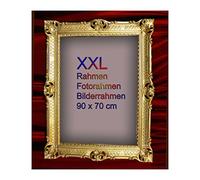 Cornice per matrimonio, selfie, cornice per foto, oggetti di scena, colore oro, 90 x 70 cm, stile barocco anticato, rococò, repro, shabby chic, rinascimentale