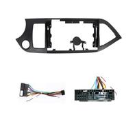 Cornice Per Pannello Radio Per Autoradio Da 9 Pollici Per KIA Per MORNING Per PICANTO 2009-2016 Montaggio Autoradio(Frame and Cable)