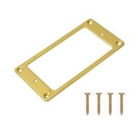 Cornice per Pickup Facile da Instre, Oro | In Metallo, Mascherina per Pickup, Piatta, Anello di Montaggio Humbucker, SG, Liutai