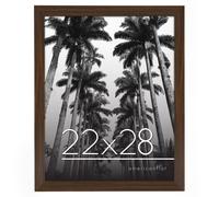 Cornice per poster Americanflat 22x28 con plexiglass lucido - Collezione Epic - Cornici da parete per gallerie con legno ingegnerizzato - Cornice