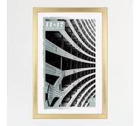 Cornice per poster MCS Foundation 11x17, tradizionale cornice in ottone da appendere alla parete, verticale e orizzontale, per foto, poster e sta