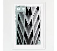 Cornice per poster MCS Foundation 13x19, tradizionale cornice nera da appendere alla parete, verticale e orizzontale, per foto, poster e stampe a