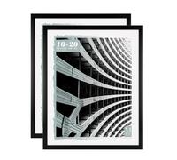 Cornice per poster MCS Foundation 16x20, tradizionale nera, verticale e orizzontale, da appendere alla parete, per foto, poster e stampe artistic